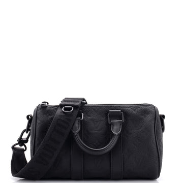 Keepall Bandouliere Bag Monogram Taurillon Leather 25