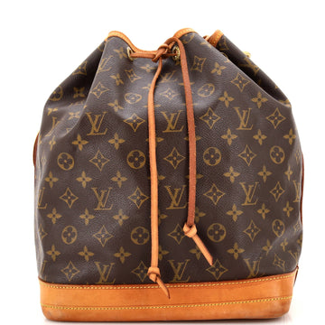 Noe Handbag Monogram Canvas Large