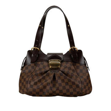 Louis Vuitton Sistina  Canvas Shoulder Bag