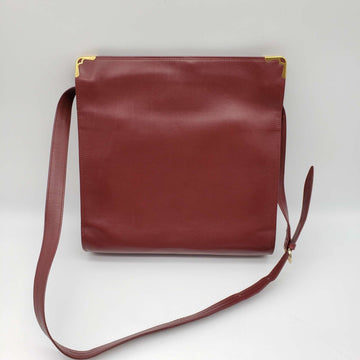 Cartier Gold Leather Clutch Bag
