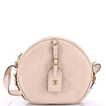 Boite Chapeau Souple Bag Monogram Empreinte Leather MM