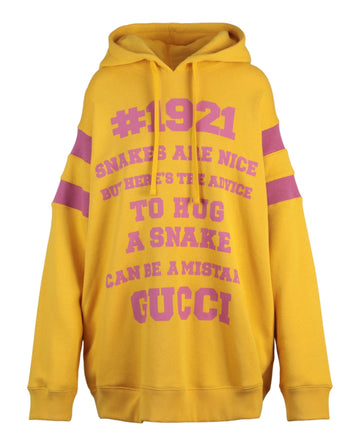 Colorblock Graphic Print Hoodie