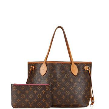 Louis Vuitton Neverfull Pm  Canvas Tote Bag
