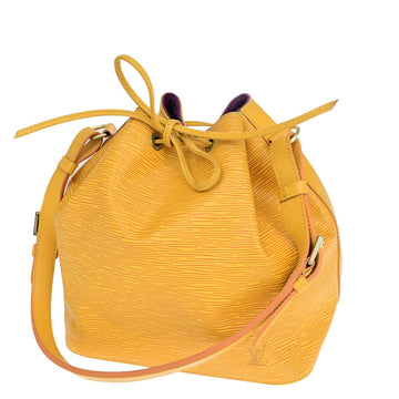 Louis Vuitton Petit Noé  Leather Shoulder Bag