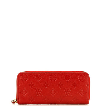 Leather Wallet Monogram Empreinte Leather