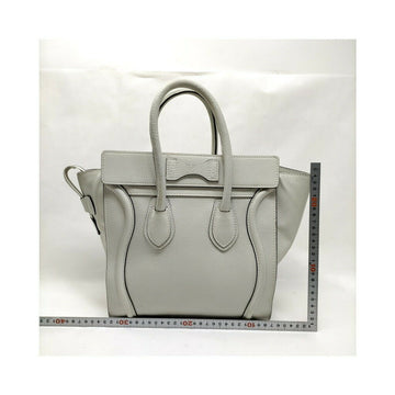 CELINE Micro Luggage Leather Hand Bag
