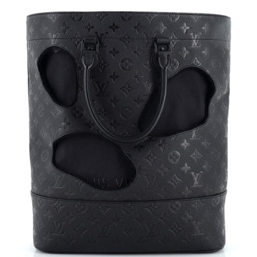 Rei Kawakubo Bag with Holes Monogram Empreinte Leather MM