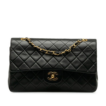 Top Quality Chanel Mattress Double Flat Chain houlder Bag No. 2 Black Gold   CHANEL
