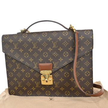 Louis Vuitton Porte Documents  Canvas Shoulder Bag