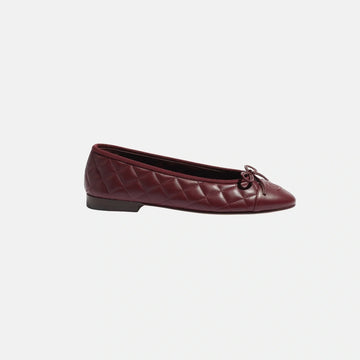 Ballet Flats in Lambskin Leather