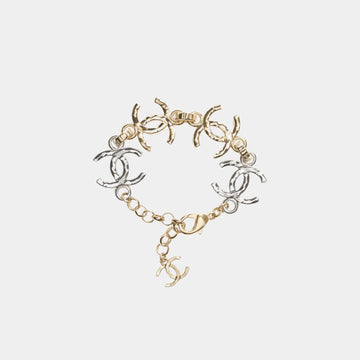 Bracelet in Gold & Silver Metal