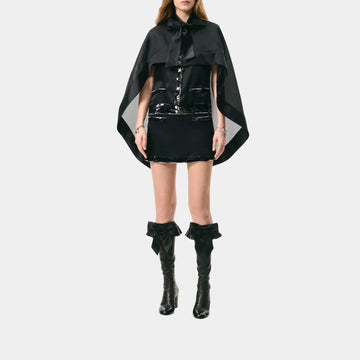 Cape in Silk Organza