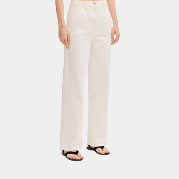 Jeans in White Washed Out Denim