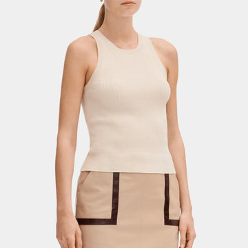 Light Beige Top in Cotton