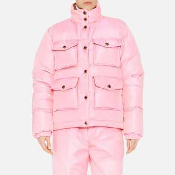 Puffer Coat Silk Pink