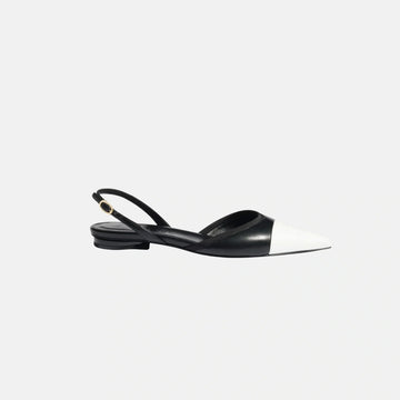 Slingbacks in Iridescent Lambskin