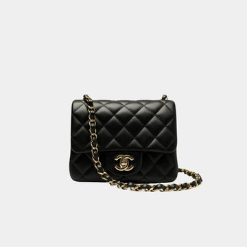 Square Mini Classic Handbag Lambskin