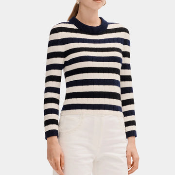 Striped Sweater in Cashmere