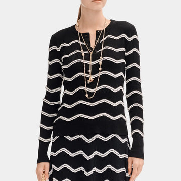 Sweater in Cotton and Mixed Fibers