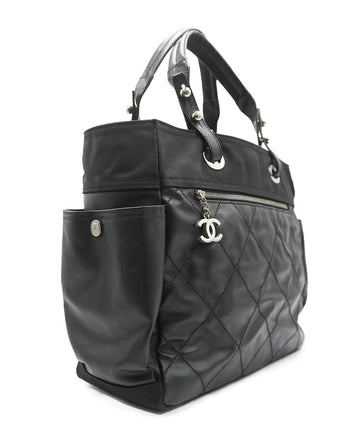 Paris Biarritz Shopping Tote Black