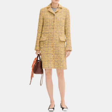 Yellow Coat in Tweed