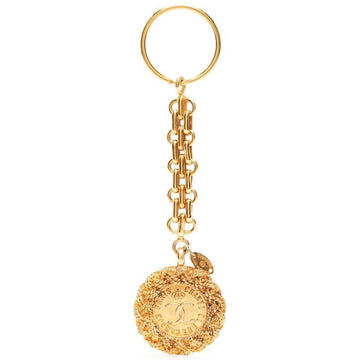 31 Rue Cambon Gold Medallion Keyring