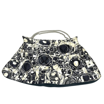 Black Fabric Chanel Handbag