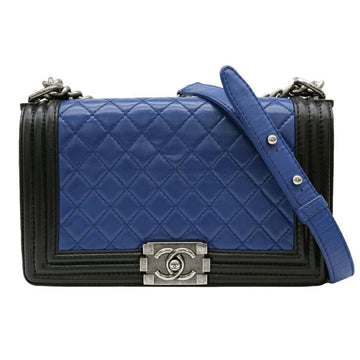 Black Leather Chanel Wallet On Chain