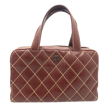 Brown Leather Chanel Handbag