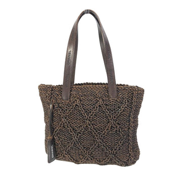 Brown Leather Chanel Shoulder Bag