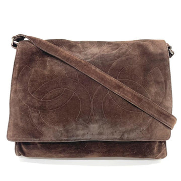 Brown Leather Chanel Shoulder Bag