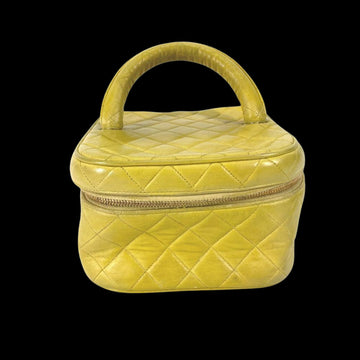 Green Leather Chanel Handbag