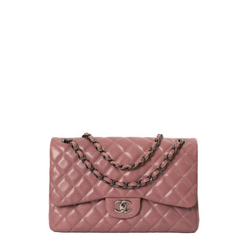 Pink Leather Chanel Timeless
