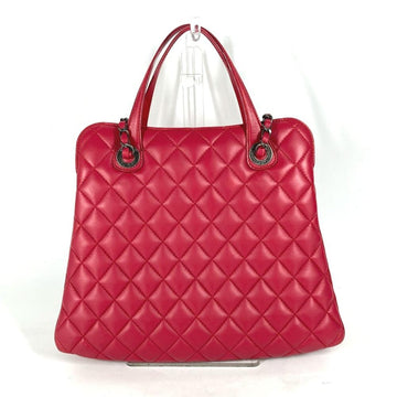 Pink Leather Chanel Handbag