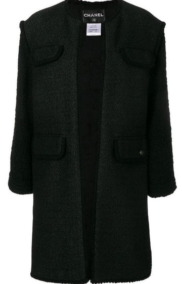 Black Tweed Coat