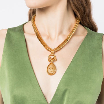 Gold Beaded necklace