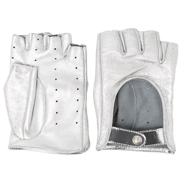 Metallic Lambskin Gloves