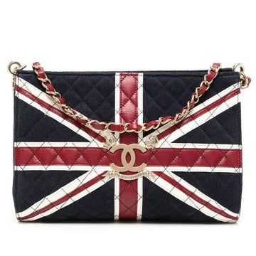 Union Jack Quilted Shoulder Bag