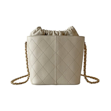 Chanel Drawstring Bucket Bag