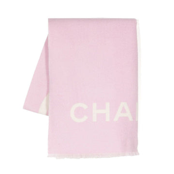Cashmere Knit Logo Scarf