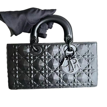 Lady Dior D-Joy Medium Black Diamond SO Black HW SYCM391