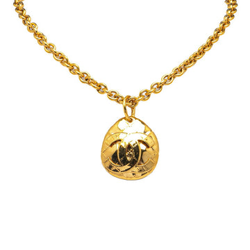 Chanel Coco Mark Matelasse Necklace