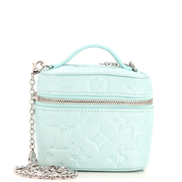 Vanity Handbag Empreinte Leather Micro