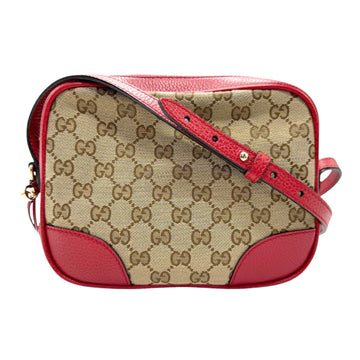 Gucci   Color Gg Canvas Leather Shoulder Bag ()