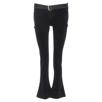 Gucci Tom Ford web buckle velvet pants