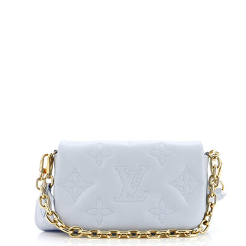 Wallet on Strap Bubblegram Leather