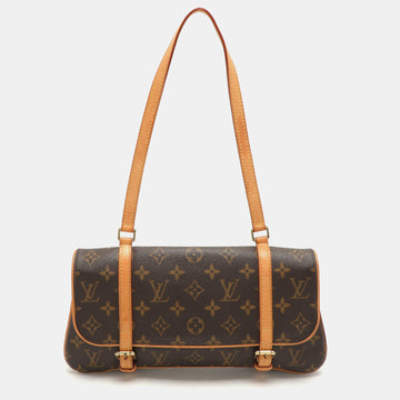Louis Vuitton Monogram Canvas And Leather Marelle Shoulder Bags