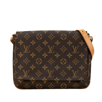 Louis Vuitton Mtte Tango  Leather Shoulder Bag