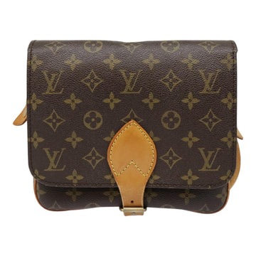 Louis Vuitton Cartouchière  Canvas Shoulder Bag