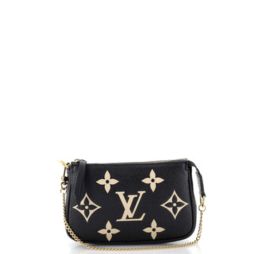 Pochette Accessoires Bicolor Monogram Empreinte Giant Mini